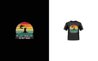 Retro-Vintage-Sonnenuntergang-Sommer-T-Shirt-Design vektor