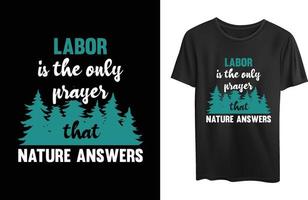 labor day t-shirt vektor