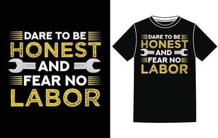 Labor Day t-shirt design vektor