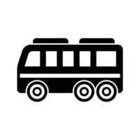 buss ikon vektor formgivningsmall