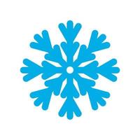 Schneeflocke-Winter-Symbol für Designgrafik vektor