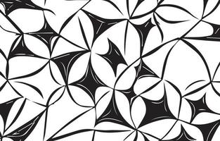 Schwarz-Weiß-Muster abstrakte Textur. abstraktes Hintergrunddesign. Vektor-Illustration vektor
