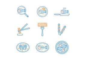 Gratis Fish Meals Vector