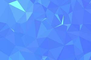 Vektor blaues Polygon abstrakter moderner polygonaler geometrischer Dreieckhintergrund.
