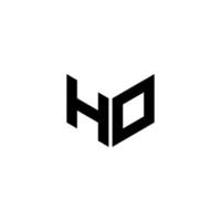 HD-Brief-Logo-Design mit weißem Hintergrund im Illustrator. Vektorlogo, Kalligrafie-Designs für Logo, Poster, Einladung usw. vektor