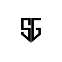 g-Buchstaben-Logo-Design mit weißem Hintergrund in Illustrator. Vektorlogo, Kalligrafie-Designs für Logo, Poster, Einladung usw. vektor