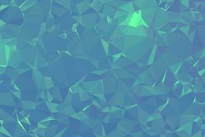 Vektor grünes Licht Polygon abstrakter moderner polygonaler geometrischer Dreieckhintergrund.