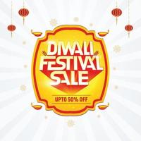 diwali festival verkaufsangebot, vorlage, banner, logodesign, plakat, einheit, etikett, webheader, vektor