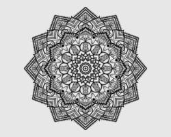 luxuriöse dekorative Mandala-Design-Hintergrunddekoration vektor