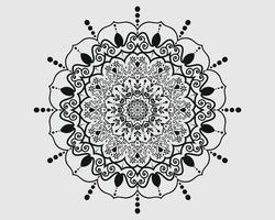 luxuriöse dekorative Mandala-Design-Hintergrunddekoration vektor