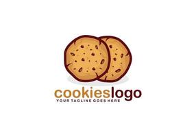 Cookies-Logo-Design-Vektor vektor