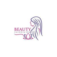 Schönheitssalon und Spa-Logo vektor