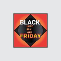 svart fredag är super försäljning. svart fredag baner mall med textur bakgrund vektor