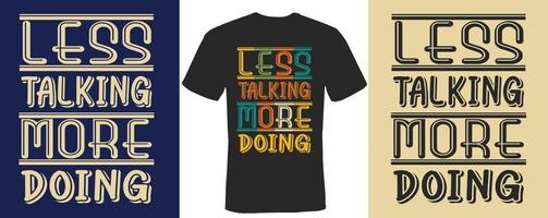 mindre talande Mer håller på med t-shirt design vektor