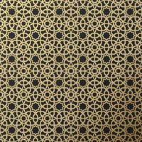 Hintergrund mit nahtlosem Muster im islamischen Stil vektor