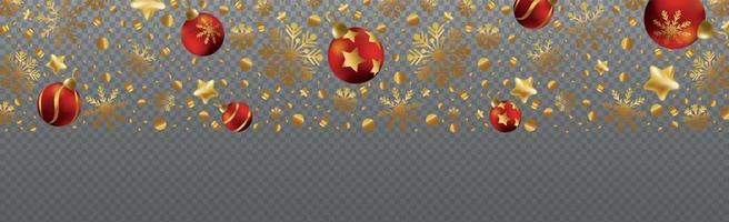 panorama- festlig ny år jul webb mall för vykort, reklam Nej bakgrund - vektor