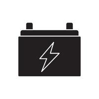 Batterie-Auto-Vektor für Website-Symbol-Icon-Präsentation vektor