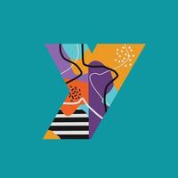 y-Alphabet-Illustration vektor