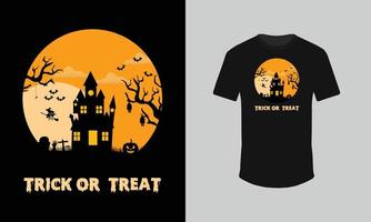 glad halloween t -shirt design vektor