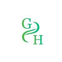 grünes Logo-Design für Ihr Unternehmen vektor