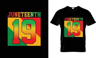 Juni-T-Shirt-Design, Juni-T-Shirt-Slogan und Bekleidungsdesign, Juni-Typografie, Juni-Vektor, Juni-Illustration vektor