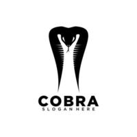 Cobra-Logo. Kobra-Symbol. Kobra-Illustrationsvektor vektor