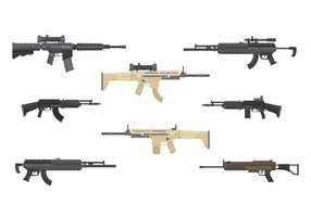 Free Assault Rifles Vektor
