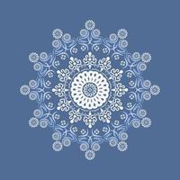 Blumen-Mandala. vintage dekorative elemente. orientalisches Muster, Vektorillustration. islam, arabisch, indisch, türkisch, pakistan, chinesisch, osmanische motive und kristallfarben vektor