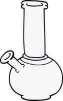 Cartoon-Doodle-Bong vektor