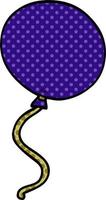 tecknad doodle ballong vektor