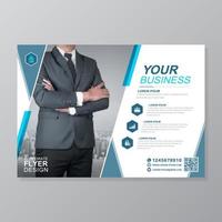 Corporate Business Cover A4-Vorlage und flache Symbole für ein Berichts- und Broschürendesign, Flyer, Banner, Broschürendekoration zum Drucken und Präsentationsvektorillustration vektor