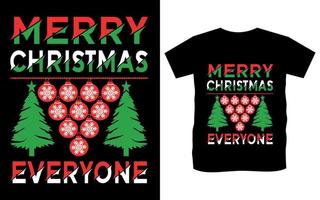 glad jul typografi vektor t-shirt design.jul träd skjorta, shirts för jul, söt glad jul skjortor, jul shirts för kvinnor, jul tee, jul tshirt