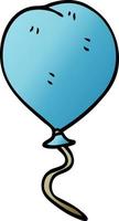 Cartoon-Doodle-Ballon vektor