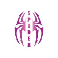 Spindel logotyp vektor och illustration