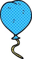Cartoon-Doodle-Ballon vektor