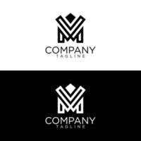 mv logotyp design och premie vektor mallar