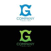 g-Logo-Design und Premium-Vektorvorlagen vektor