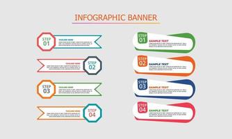 Vektor-Infografik-Design vektor