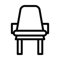 Sitz-Icon-Design vektor