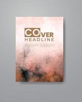 Karten mit Aquarellhintergrund. design für ihr cover, datum, postkarte, banner, logo. vektor