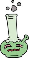 Cartoon-Doodle-Bong vektor