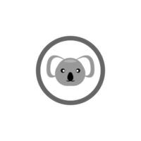 koala-symbol-illustrationsvektor vektor