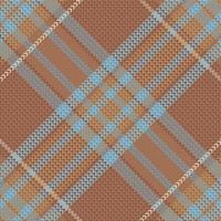 Tartan oder kariertes Vintage-Farbmuster. vektor