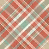 Tartan oder kariertes Vintage-Farbmuster. vektor