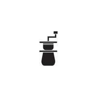 kvarn kaffe vektor för webbplats symbol ikon presentation