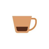 kaffe kopp vektor för hemsida symbol ikon presentation