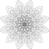 kreativ mandala design vektor