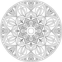 kreativ mandala design vektor