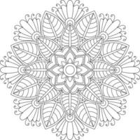 kreativ mandala design vektor