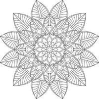 kreatives Mandala-Design vektor